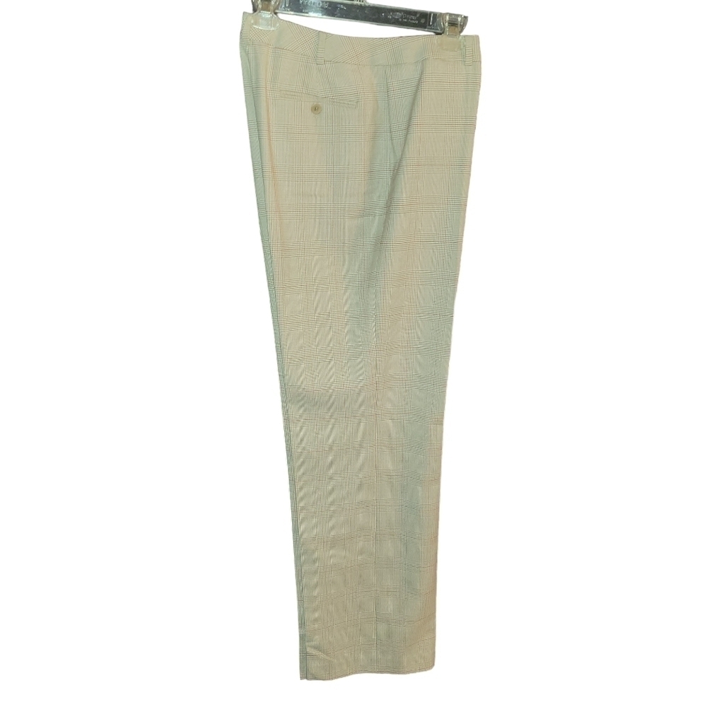 Brooks Bothers 346 pants 10 White Brown